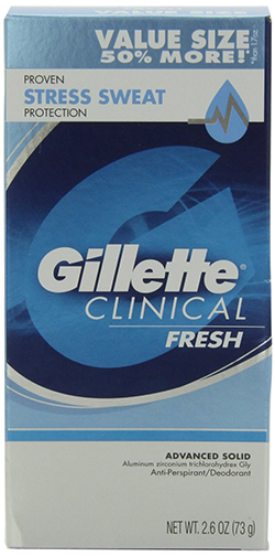5 Gillette Clinical Strength