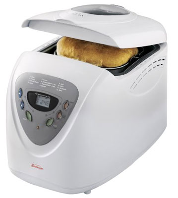 4. Sunbeam 5891 2-Pound Programmable Breadmaker, White