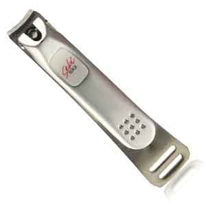 5. SEKI EDGE SS-106- Stainless Steel Fingernail Clipper