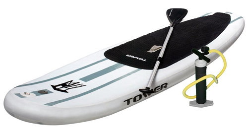 1. Tower Paddle Boards Adventurer Inflatable 9'10