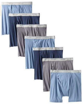 6. Fruit of the Loom Men's 7 Pack Boxer Brief