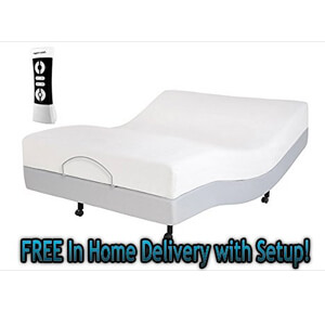 4 DynastyMattress S-Cape Adjustable Beds Set Sleep System Leggett & Platt