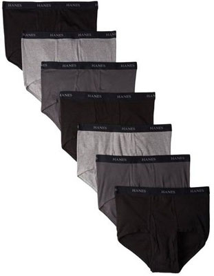 8. Hanes Men's Classics Full-Cut Briefs