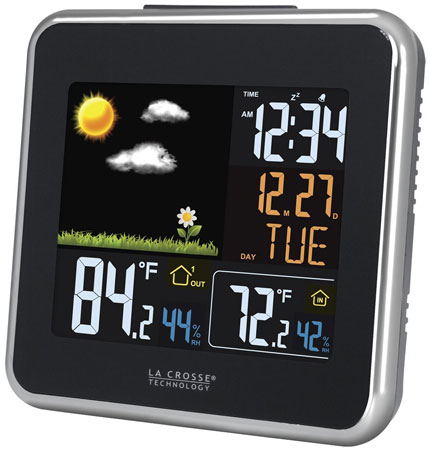 8.  La Crosse Technology 308A-146 Color LCD Forecast Station