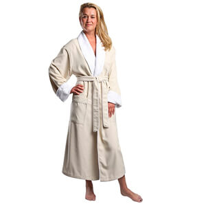 5. Monarch/Cypress Unisex Plush Lined Microfiber Robe