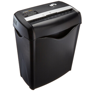 2. AmazonBasics Paper and Credit Card Shredder
