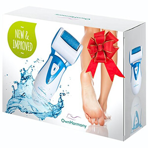 3 Own Harmony Rechargeable Electric Callus Remover and Shaver 