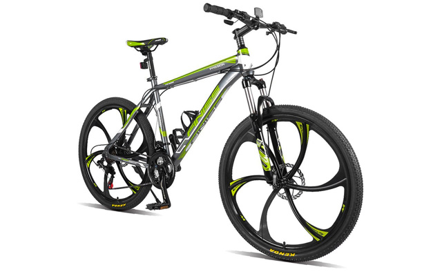 Merax finiss 26” aluminum 21 speed Mg alloy wheel maintain bike.