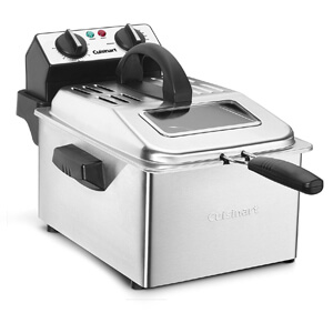 1 Cuisinart CDF-200 Deep Fryer, 4 quart, Stainless Steel