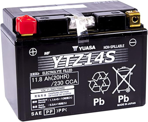 Yuasa YUAM72Z14 YTZ14S Battery